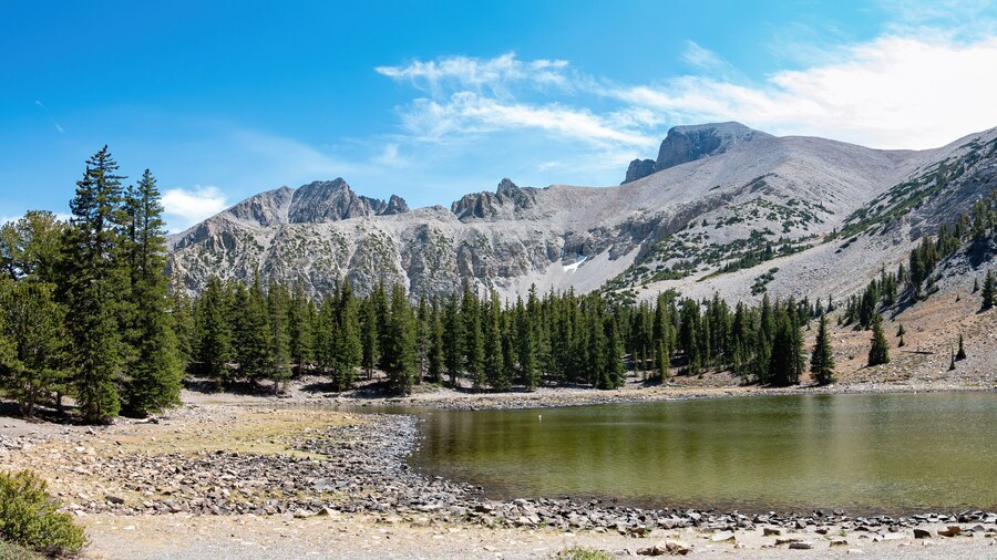 Afternoon sunny view of the Stella Lake