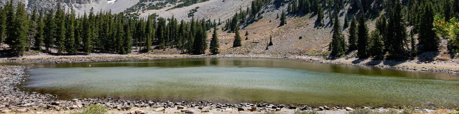 Afternoon sunny view of the Stella Lake