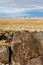Ancient petroglyphs at Grimes Point along Route 50, the Loneliest Road in America, Nevada, USA