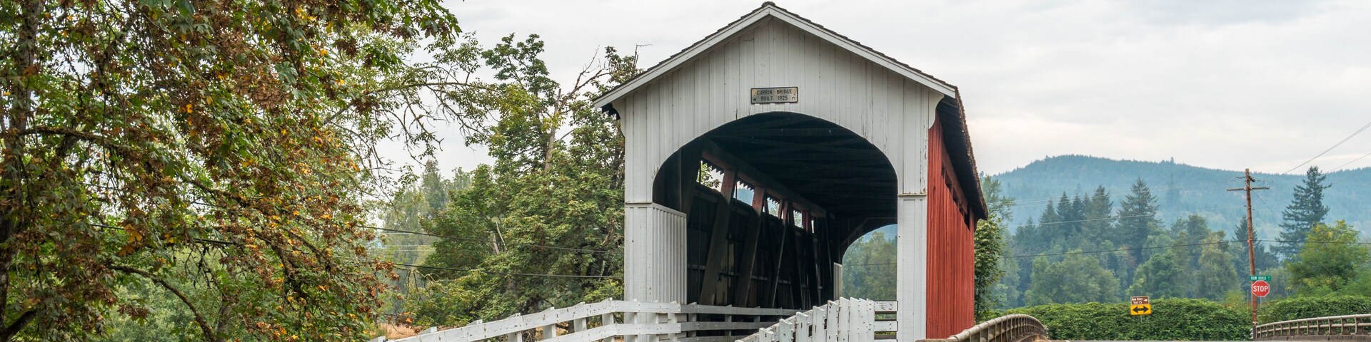 Currin Covered Bridge in Cottage Grove, Oregon, United States