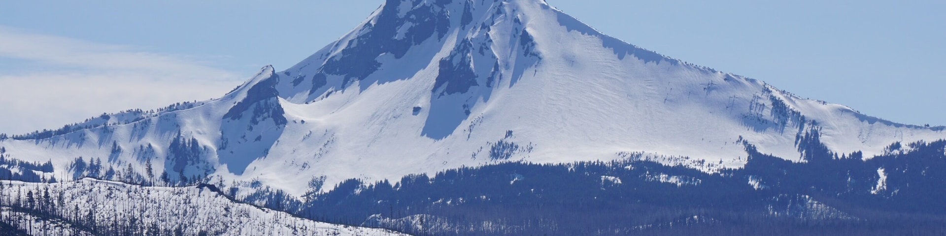 Majestic Mt Jefferson on the way to Sisters Oregon.
