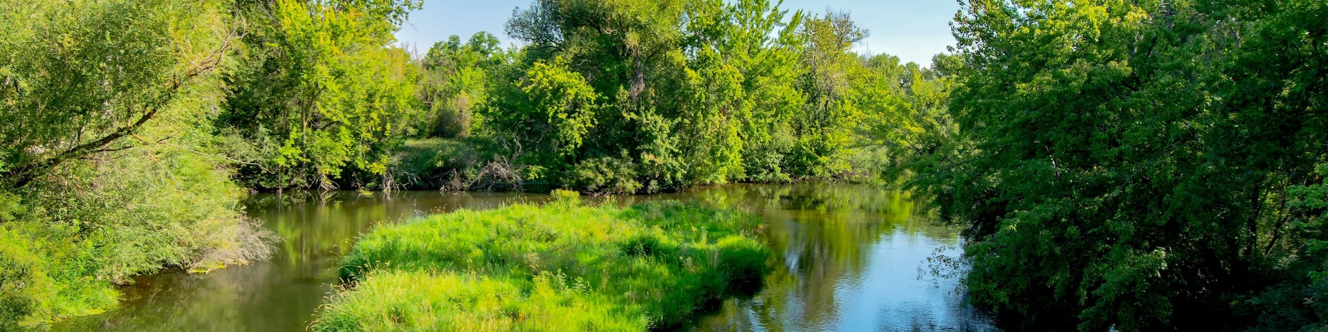 Boise River in Eagle Island State Park
