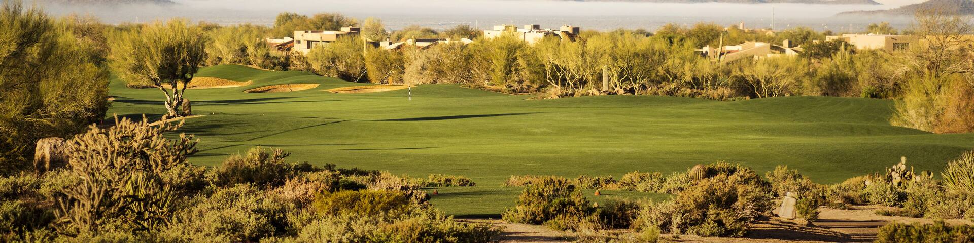 Scottsdale golf course ow lying fog