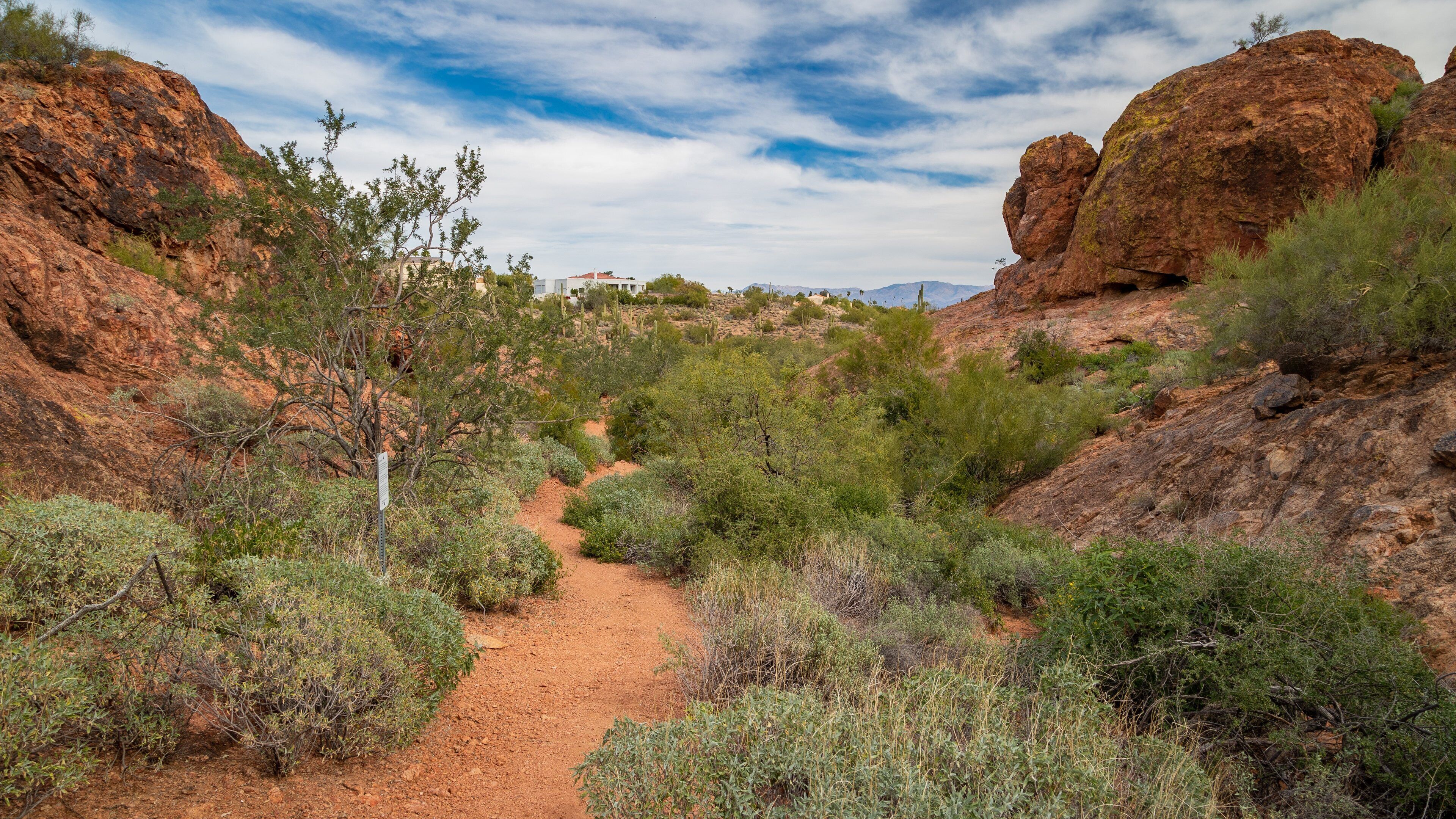 Fountain Hills Botanical Garden which includes desert views