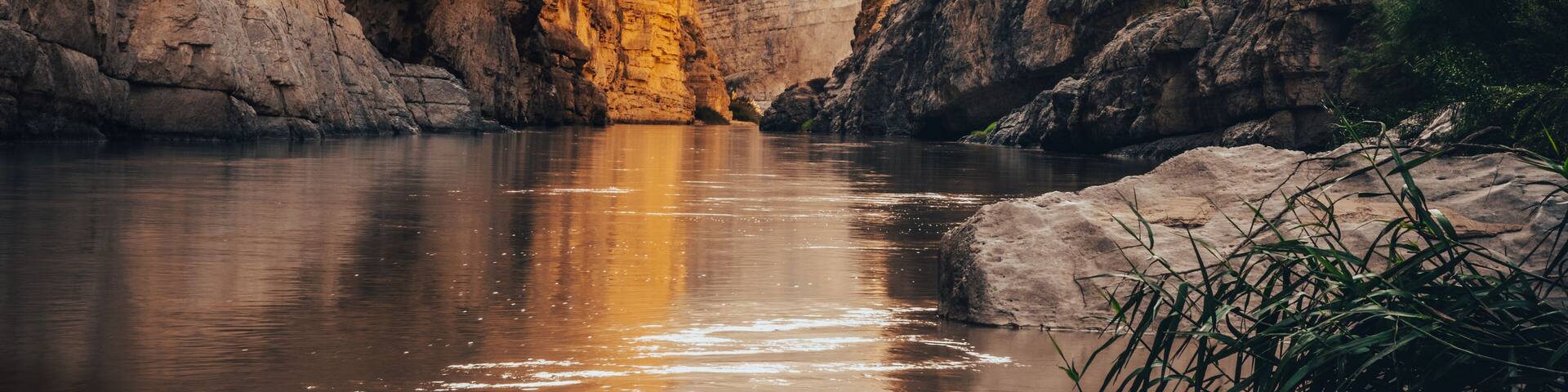 Rio Grande river in Santa Elena Canyon, Big Bend national Park, Texas