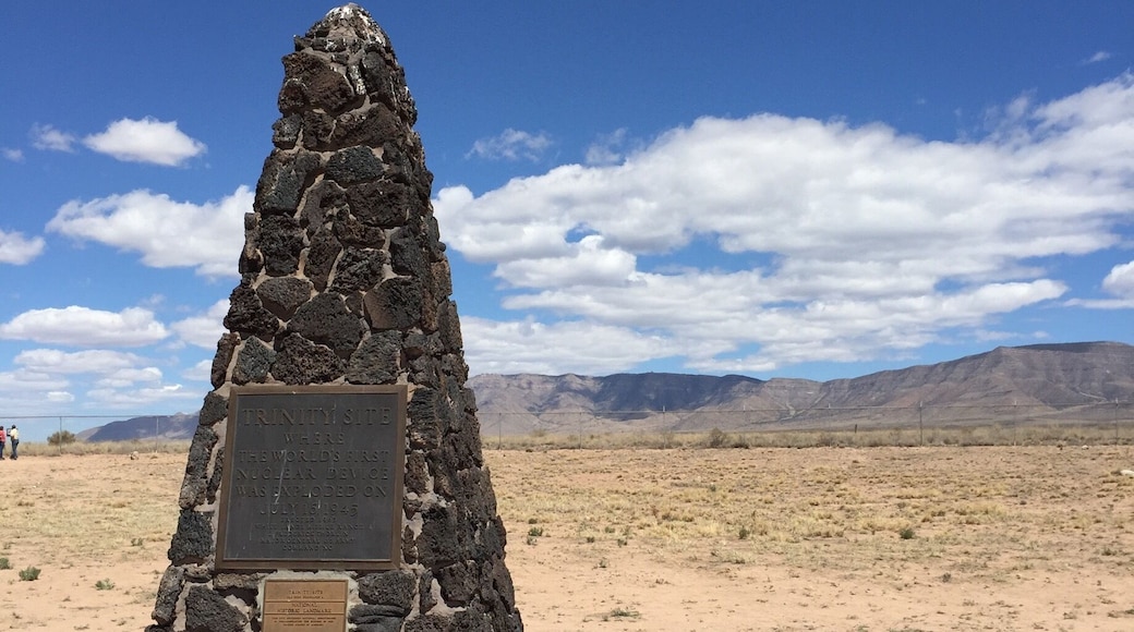 The Trinity Site-detonation of the very first nuclear bomb