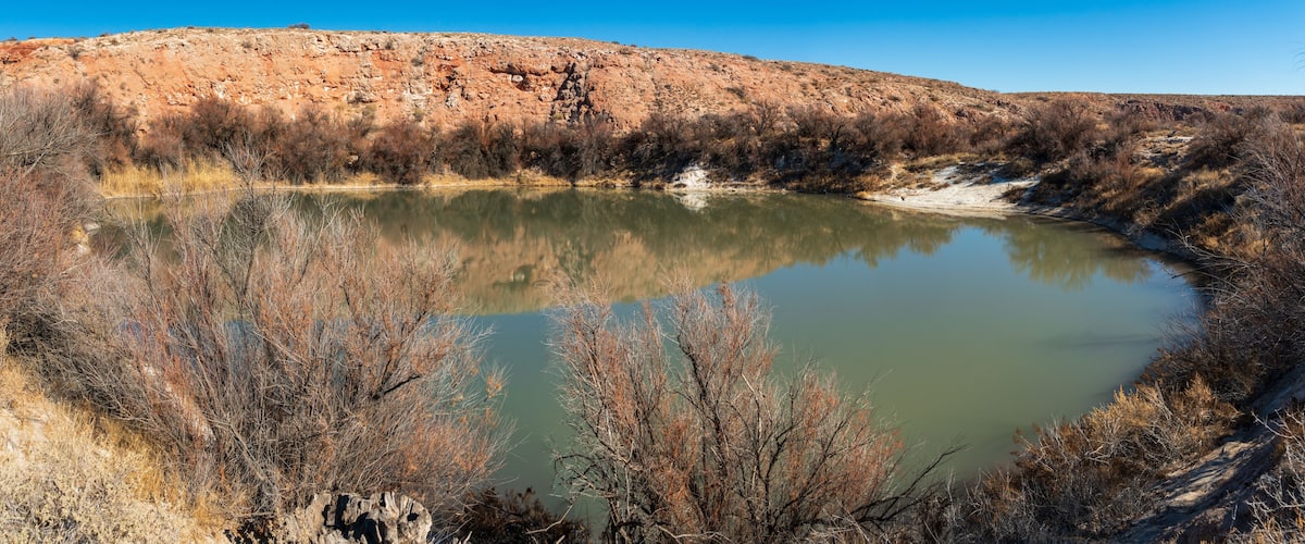 Bottomless Lakes State Park in New Mexico