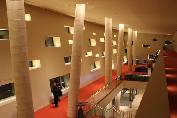 Midland featuring theatre scenes, interior views and modern architecture