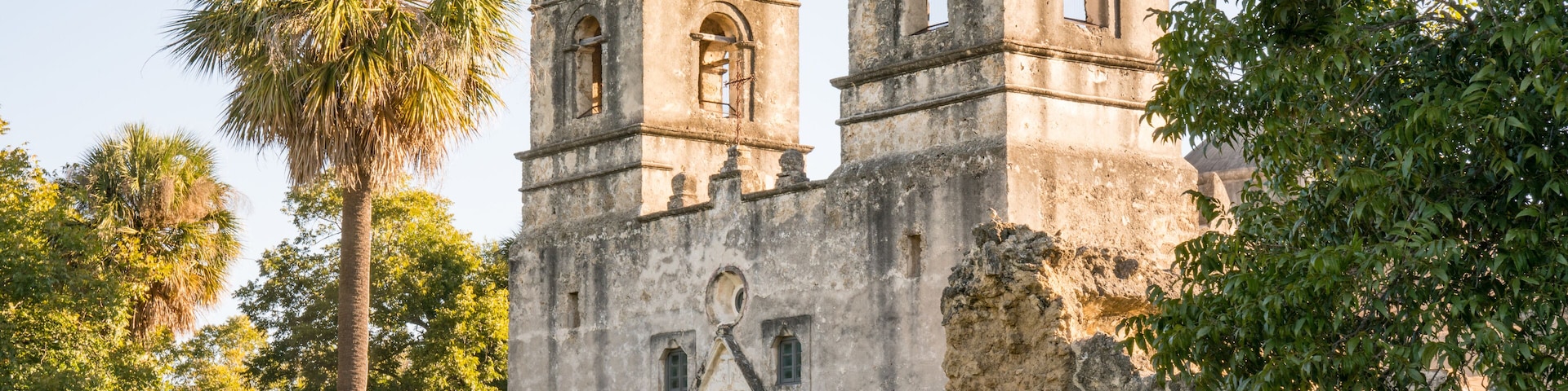 Mission Concepcion in San Antonio Missions National Historic Park, Texas