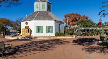 Vereins Kirche rebuilt church now a museum in the historic city of Fredericksburg in Texas