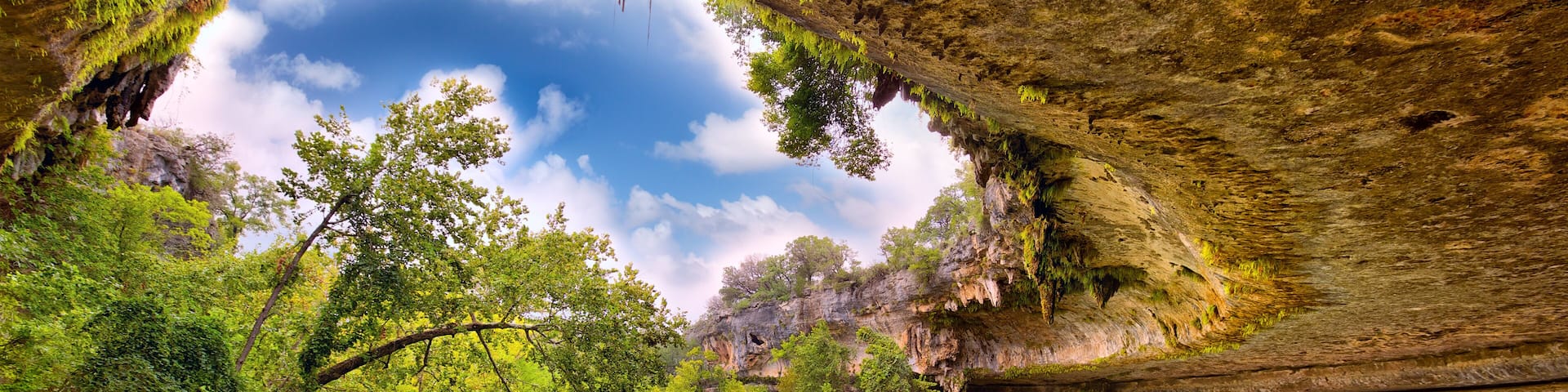 Hamilton Pool sink hole, Texas, United States