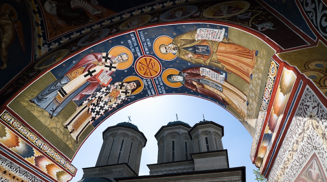 Fresco Of Radu Voda Monastery In Bucharest, Romania