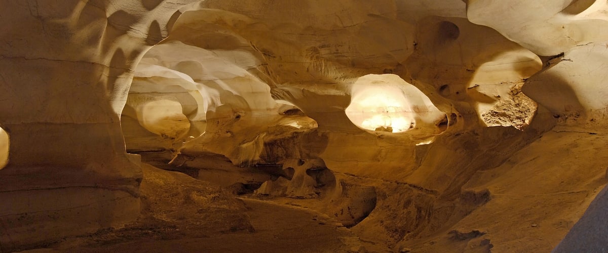 Beautifully formed and lighted formations and textures in this Central Texas Cave ... Longhorn Caverns State Park; Shutterstock ID 44515888; Purchase Order: -
