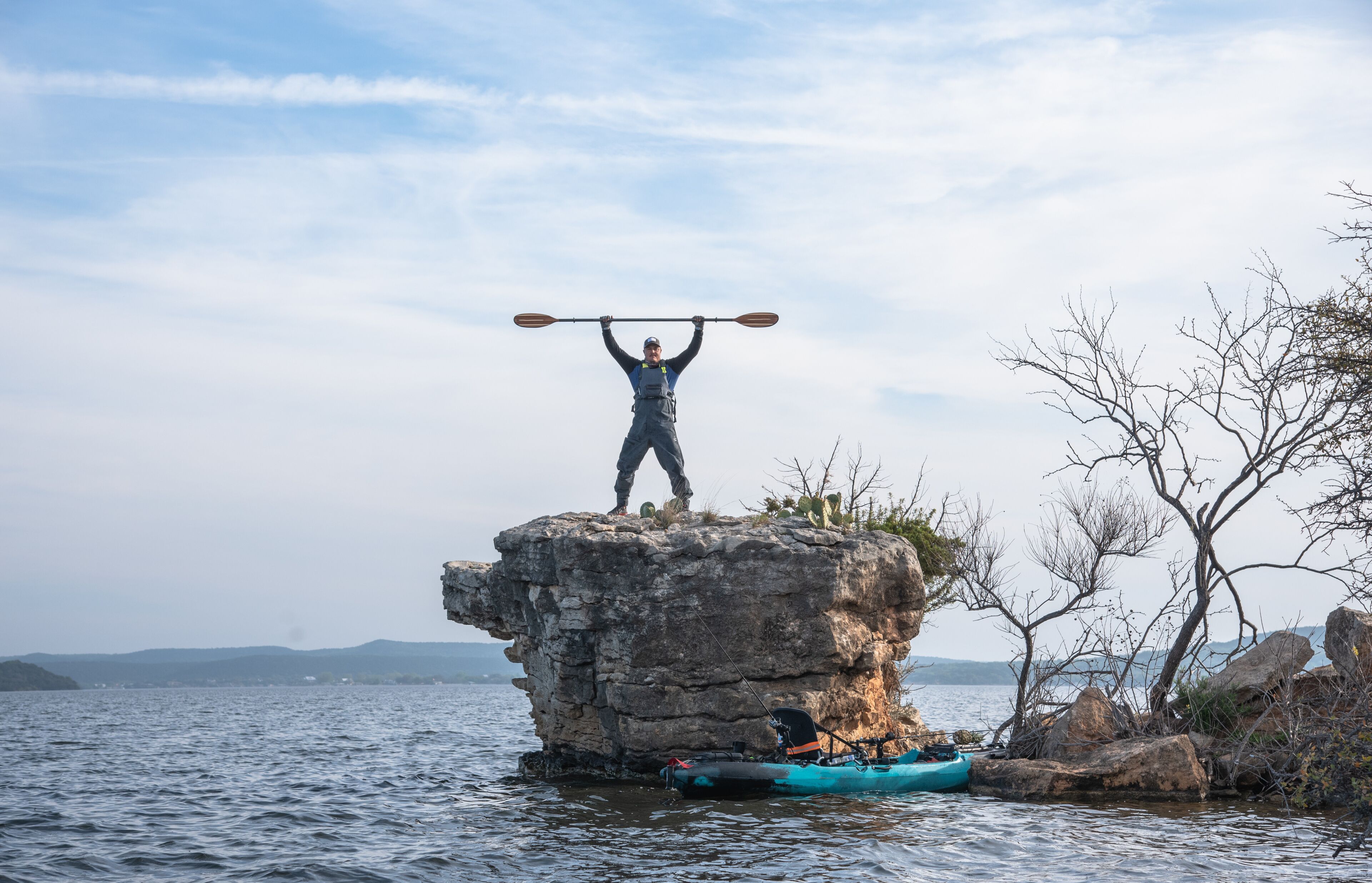 Having fun in Texas with fishing