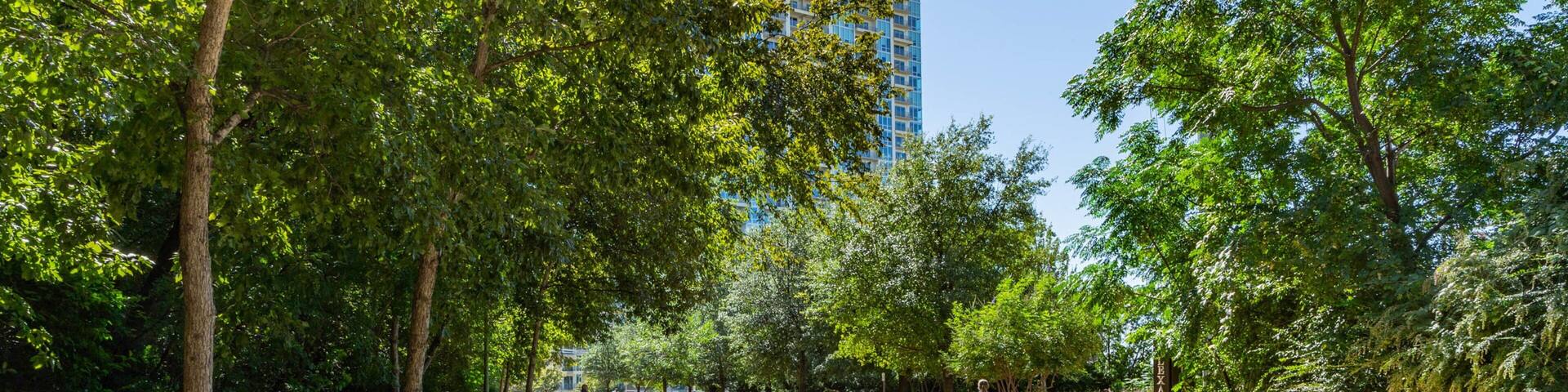 Katy Trail featuring a park