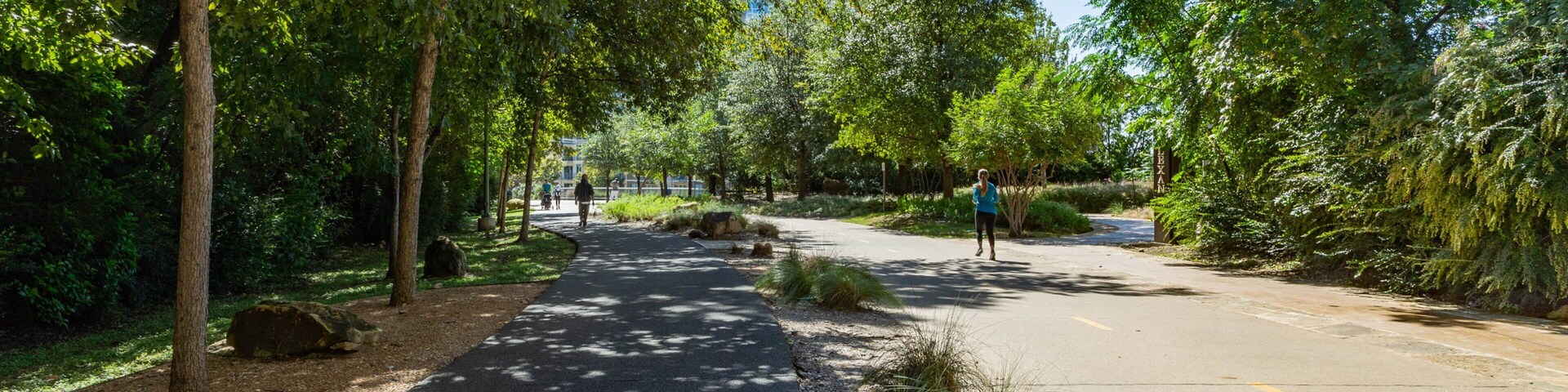 Katy Trail featuring a park