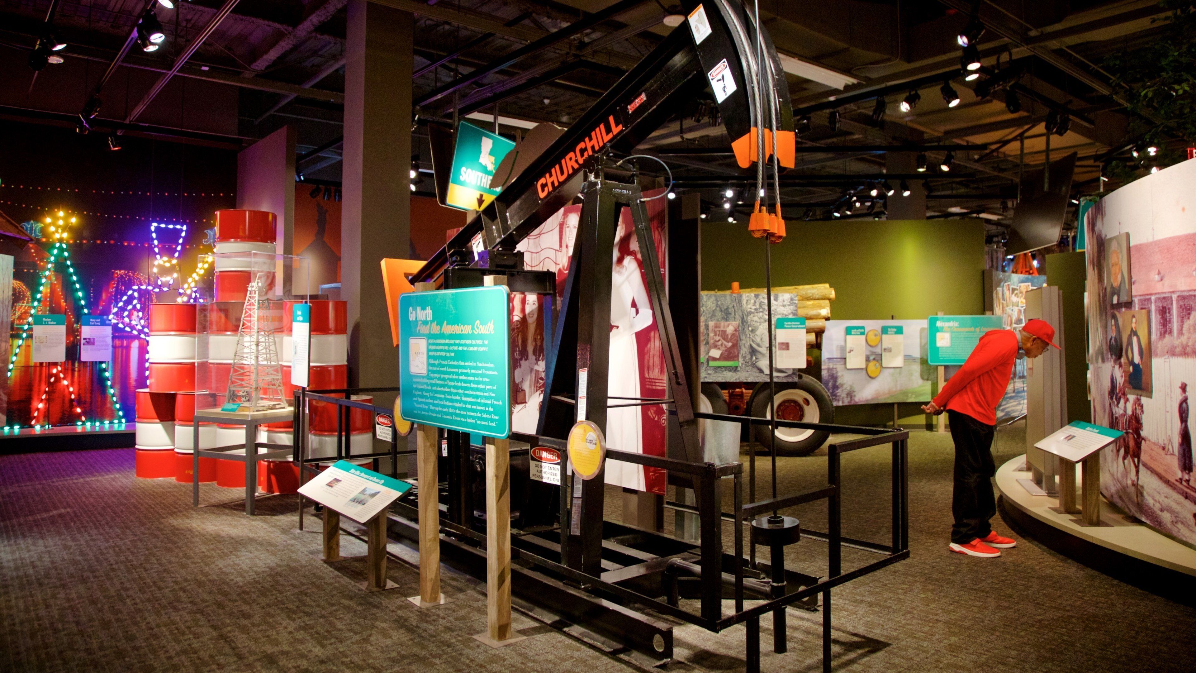 Capitol Park Museum featuring interior views