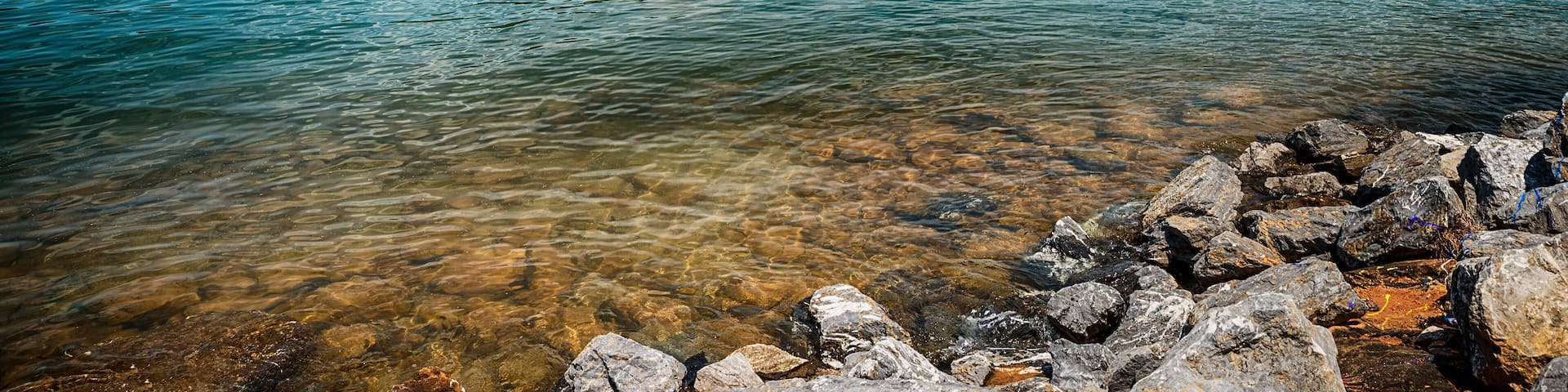 Lake Allatoona at Red Top Mountain State Park north of Atlanta