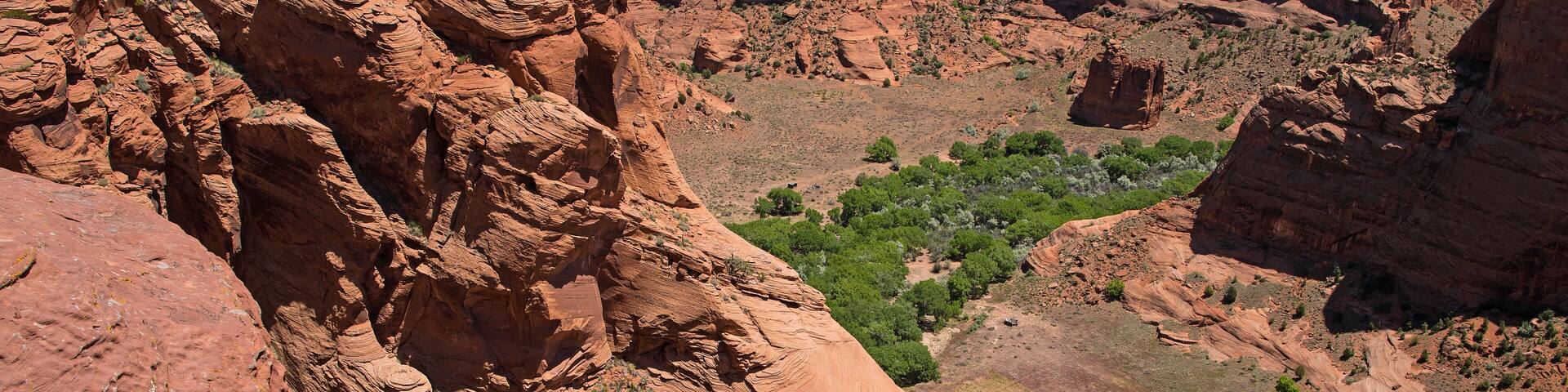 Sliding House Overlook in Canyon de Chelly, Arizona