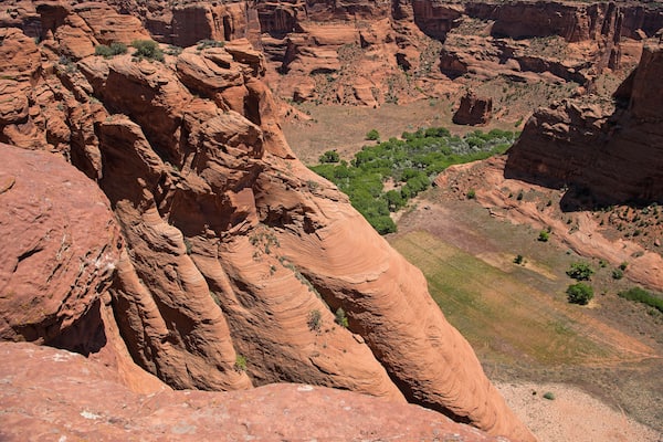 Sliding House Overlook in Canyon de Chelly, Arizona