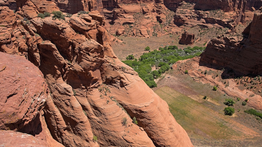 Sliding House Overlook in Canyon de Chelly, Arizona
