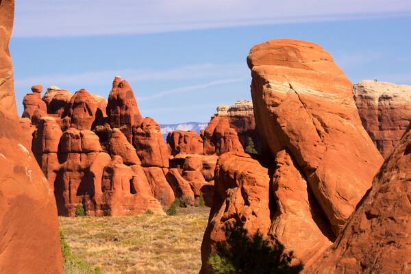 Devils Garden featuring a gorge or canyon
