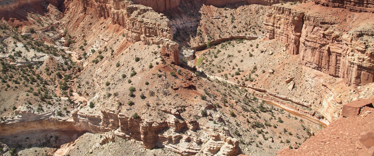 Goosenecks Overlook at Capitol Reef, Utah