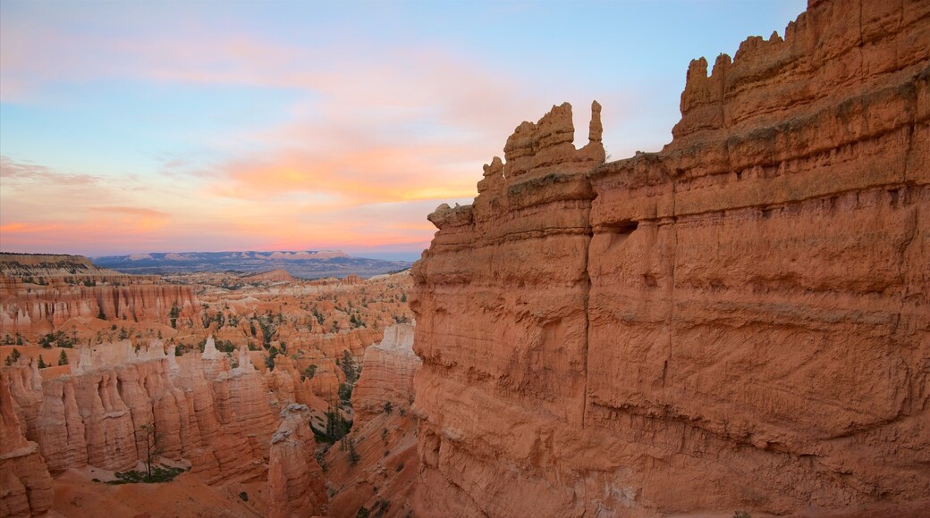 Tropic which includes a gorge or canyon, landscape views and tranquil scenes