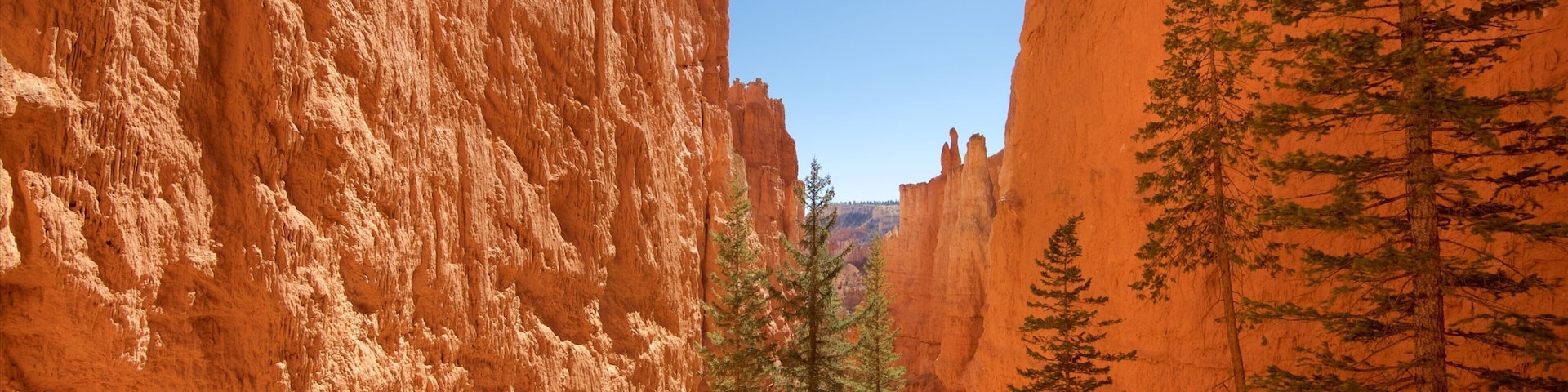Tropic featuring hiking or walking, a gorge or canyon and mountains