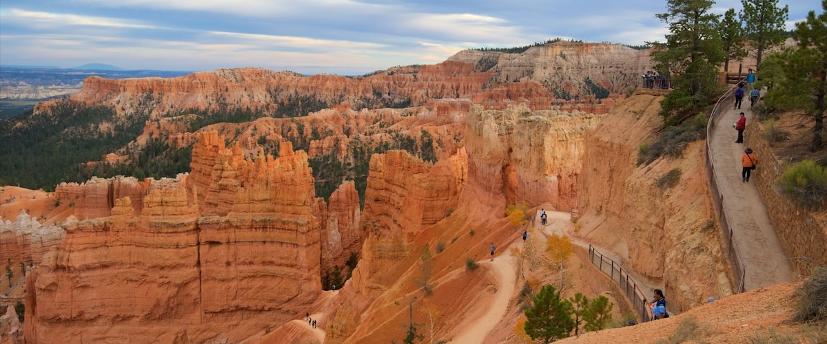 Navajo Trail featuring a gorge or canyon and landscape views