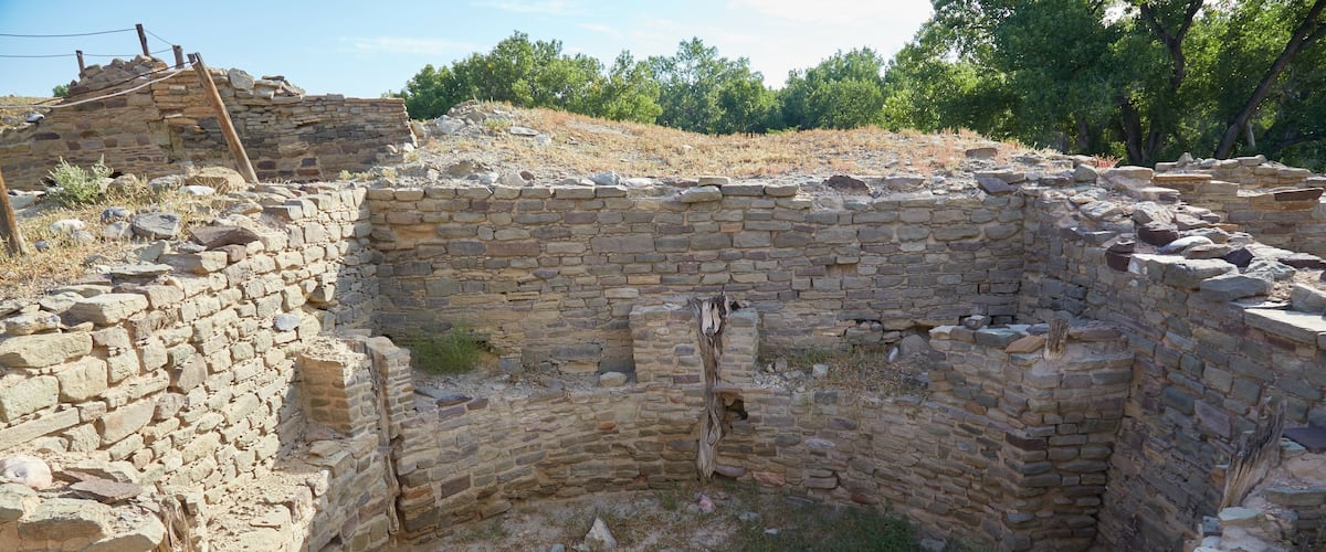 New Mexico's Salmon Ruins, built by the Ancestral Puebloans in the 11th century