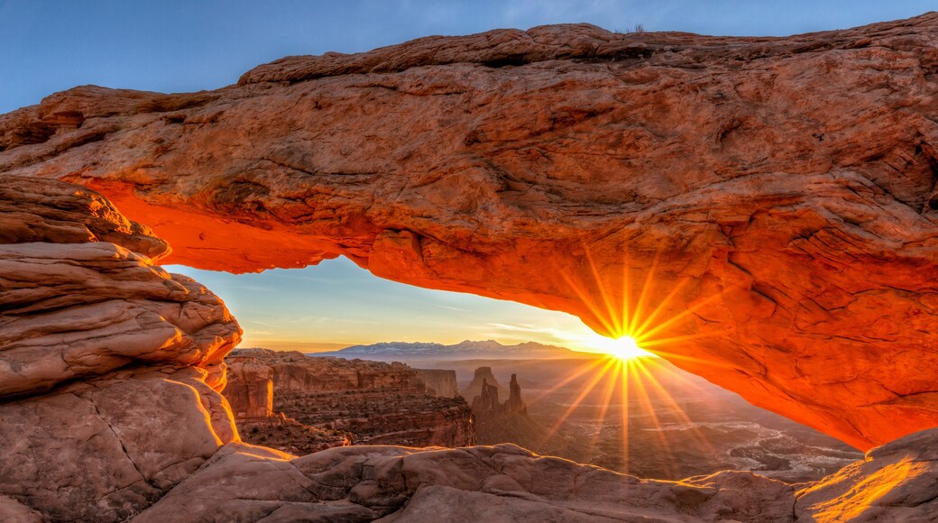 March Sunrise Through Mesa Arch