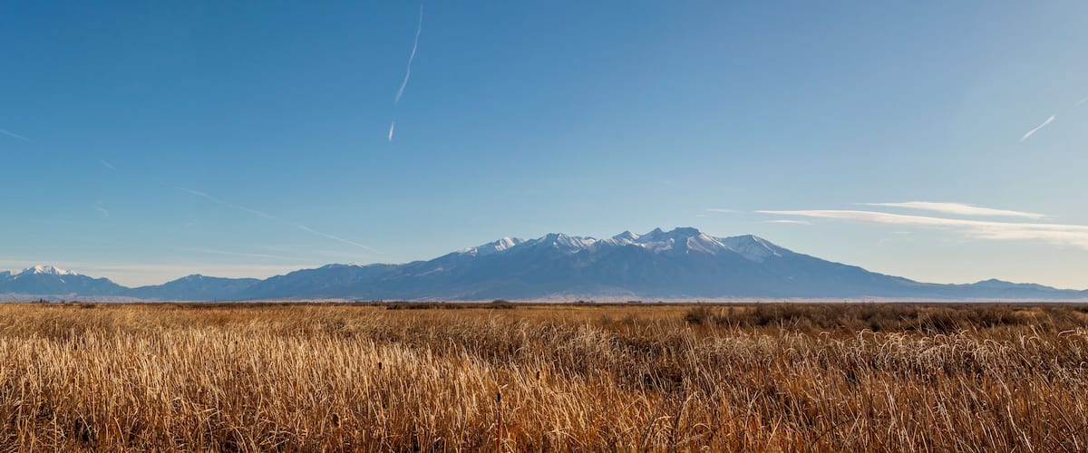 Early Spring in Alamosa National Wildlife Refuge, Southern Colorado