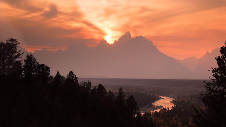 Caption---- Snake River Illuminated