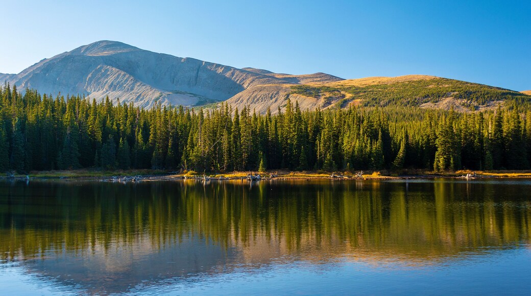 Long Lake in the Brainerd Lake Recreation Area above Ward, Colorado on a Sunny Day