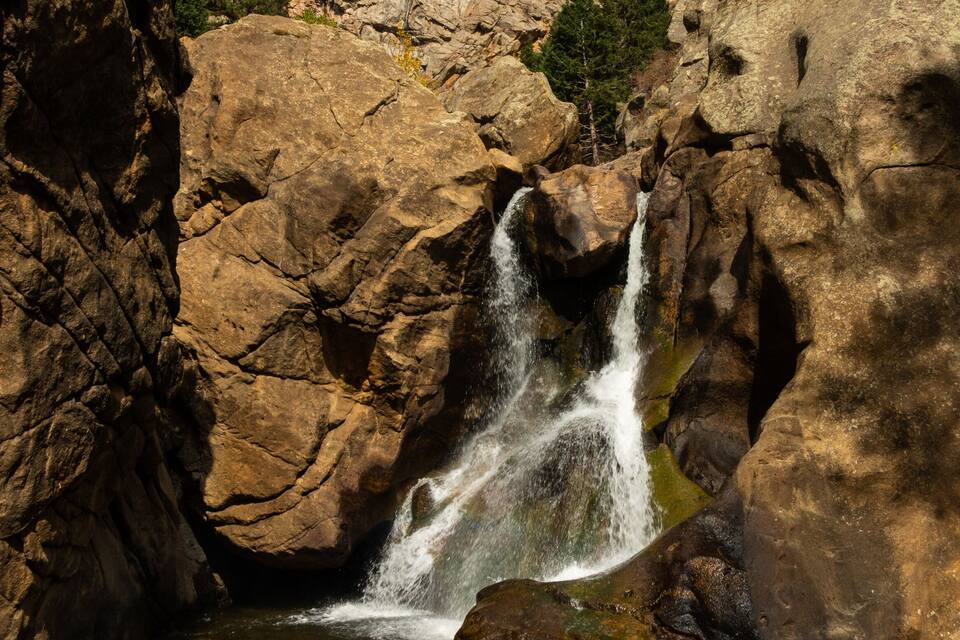 Boulder Falls Colorado