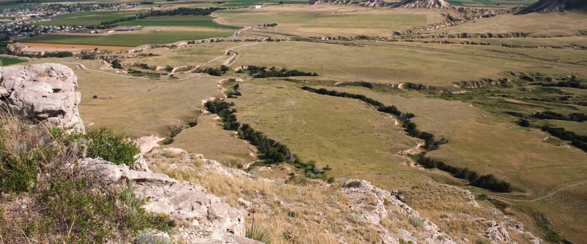 Scottsbluff qui includes panoramas et scĂšnes tranquilles