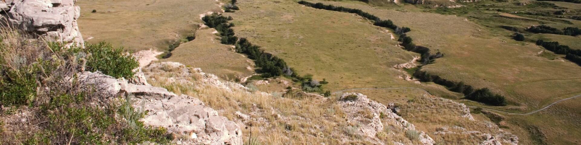 Scottsbluff which includes tranquil scenes and landscape views