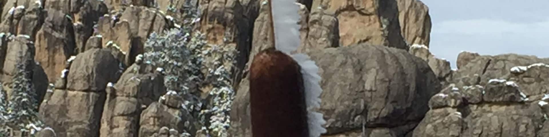 beautiful winter artistry
#GreatOutdoors.