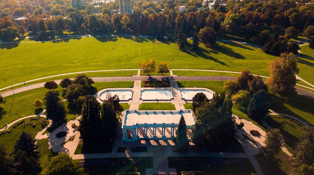 Cheesman Park aerial view