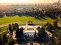 Cheesman Park aerial view