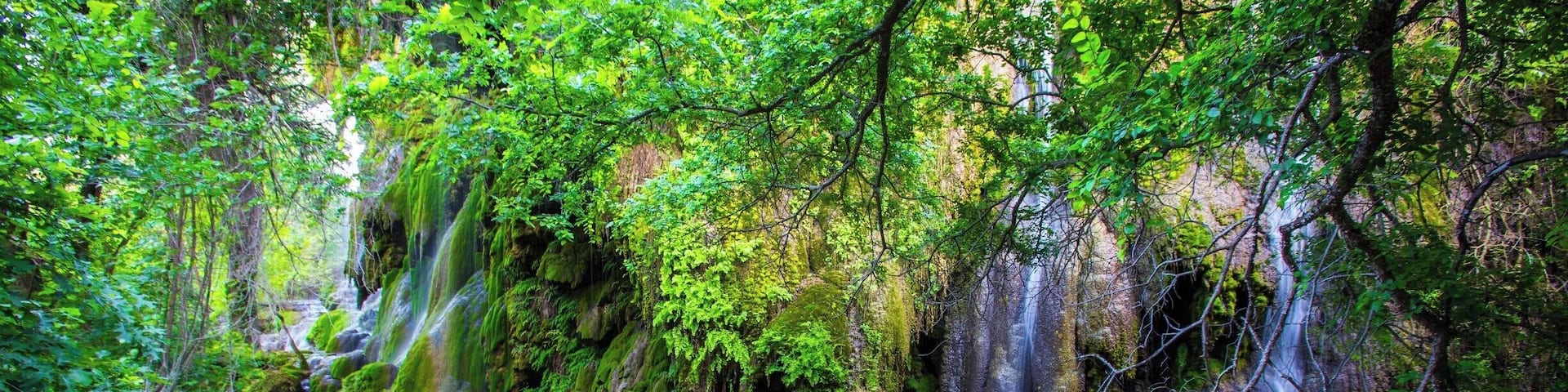 As a longtime Texas resident, Gorman Falls is one of my favorite places. It is a waterfall in Colorado Bend State Park that is a wonderful reprieve from the typically hot summer days. The falls are spring fed and covered with travertine (cave formations) that have formed over the millennia. The falls essentially create a cool otherworldly microclimate. While the park offeres ample camping, the nearby town of Llano can be enjoyed by those who prefer a hotel room and a bed. Be sure to enjoy a stop at the nearby Fiesta winery if in the area. The wine isn't anything special, but it's drinkable and the owners are often there and will share with you the history of their land and operation.