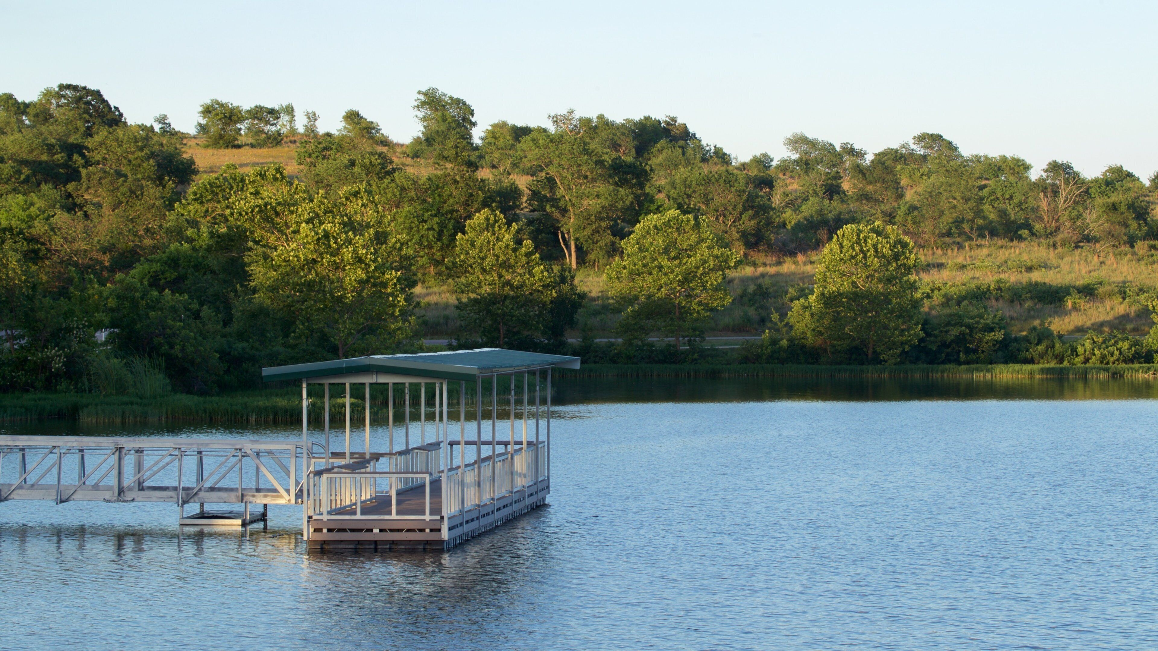 Veteran\'s Lake showing a lake or waterhole and tranquil scenes