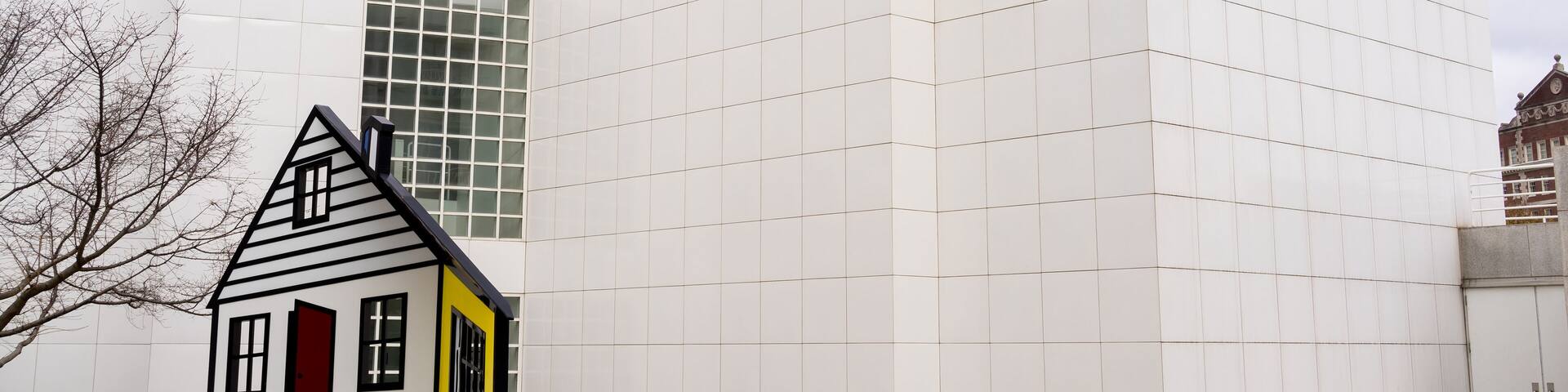 High Museum of art in midtown Atlanta, USA