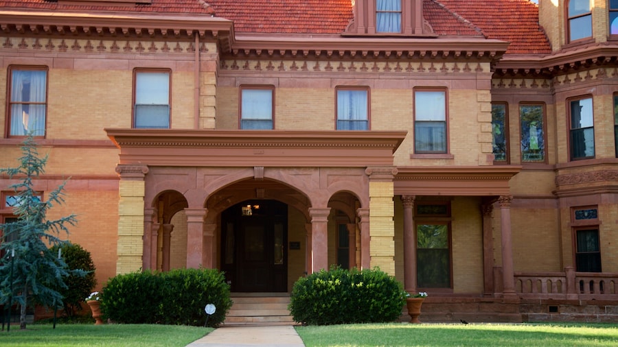 Overholser Mansion which includes a house and heritage elements