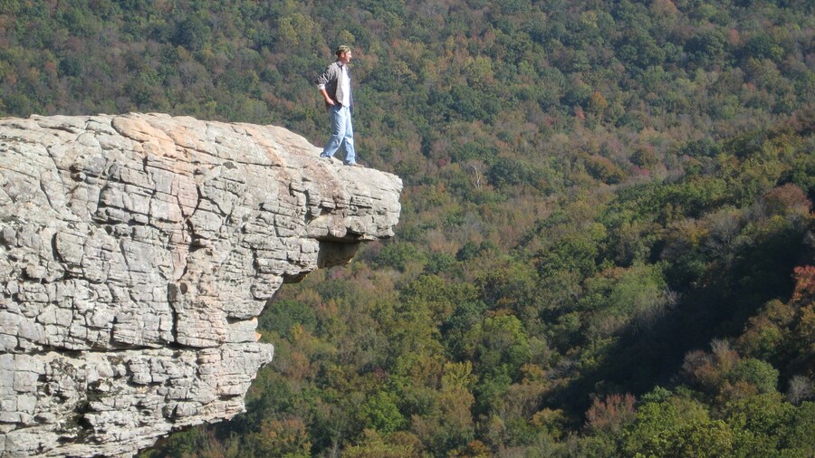 Hawksbill Crag, Ponca, Arkansas, USA