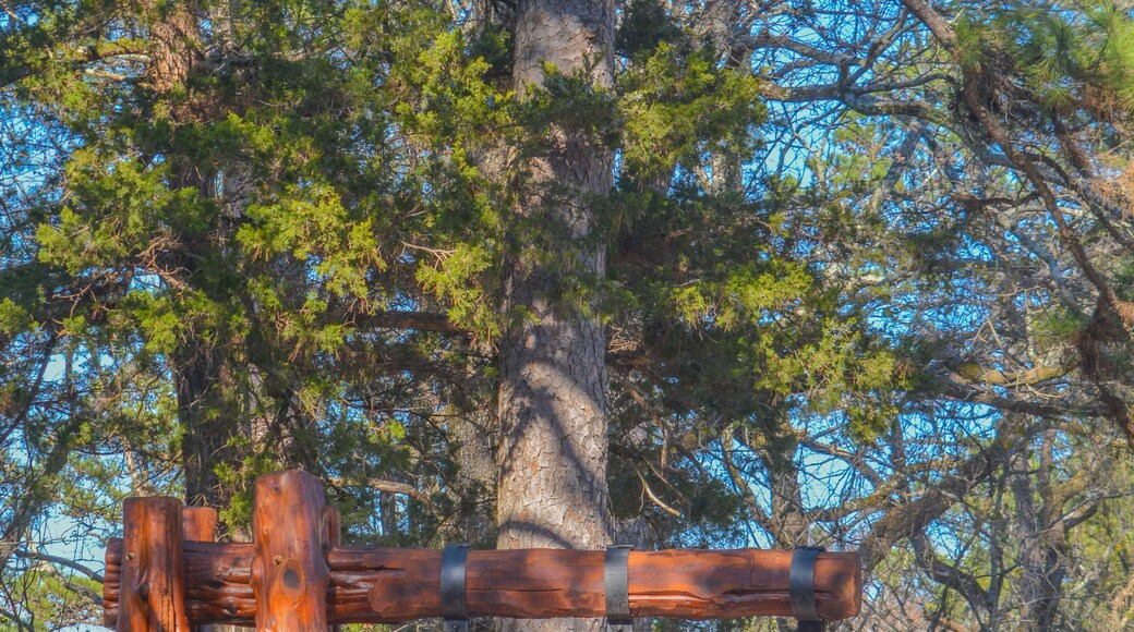 The entry Sign for Beavers Bend State Park in Broken Bow, Oklahoma