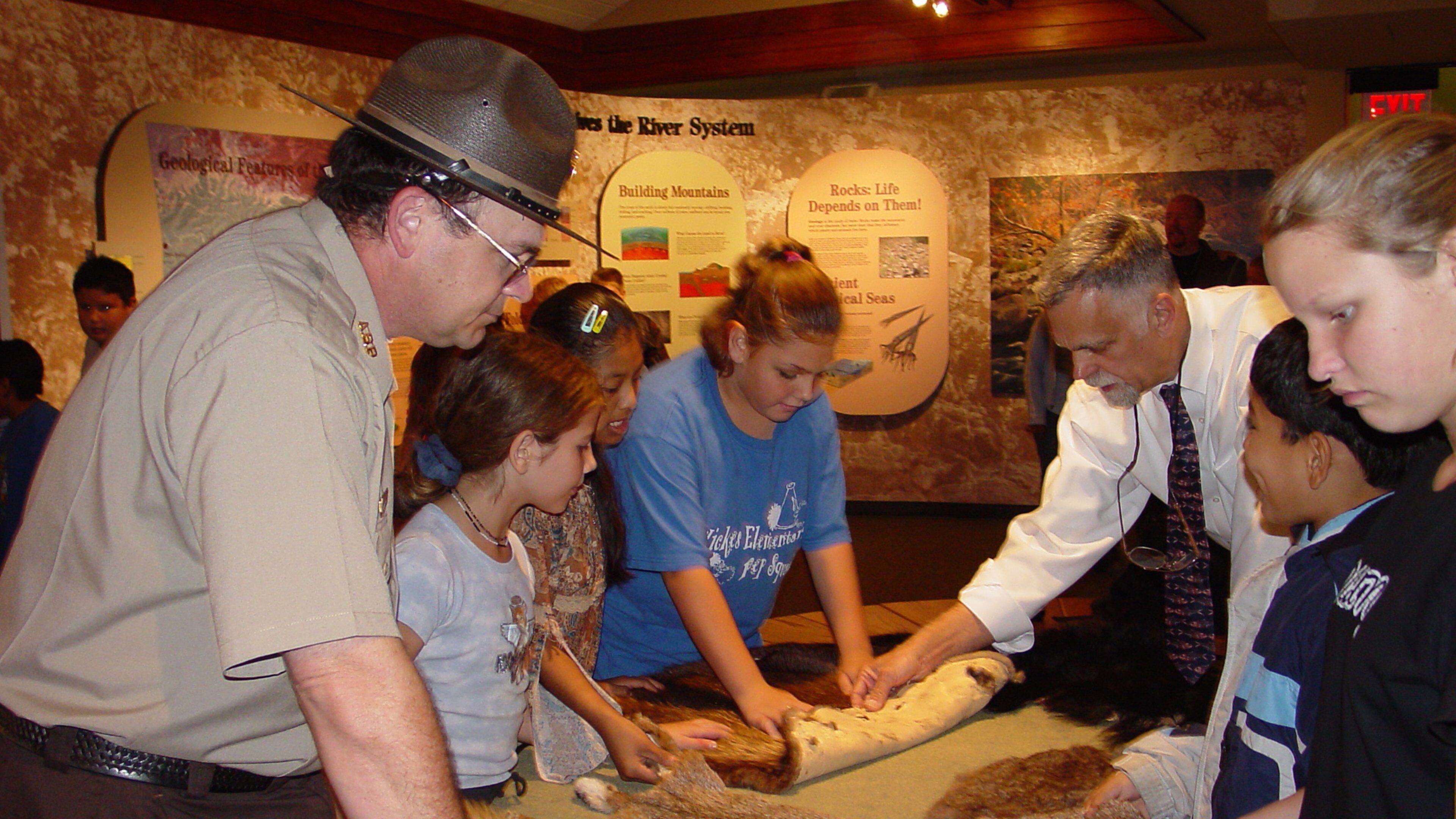 Southern Arkansas - Timberlands showing interior views as well as a small group of people