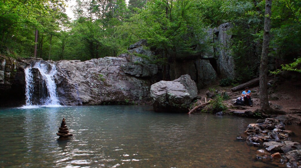 One of the most beautiful moments of my life! My wife breastfeeding our newborn after a hike to this waterfall! #waterlust