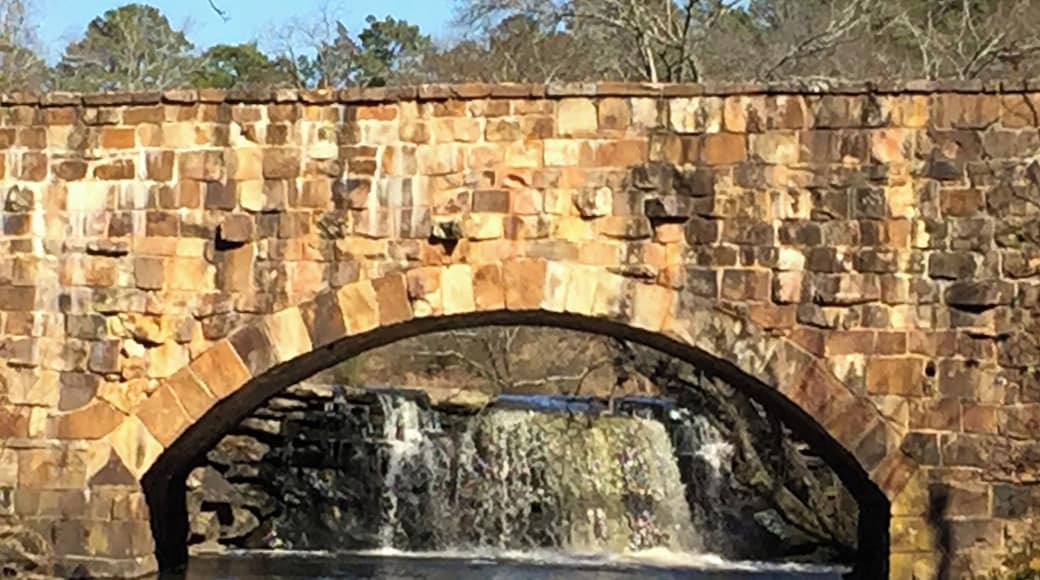 This beautiful Park in Arkansas has maintained many of the original details of the CCC buildings. Davies Bridge is just one of many lovely sites in the park.